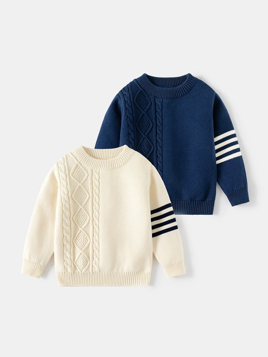 Suéter Infantil de Tricô Lístras