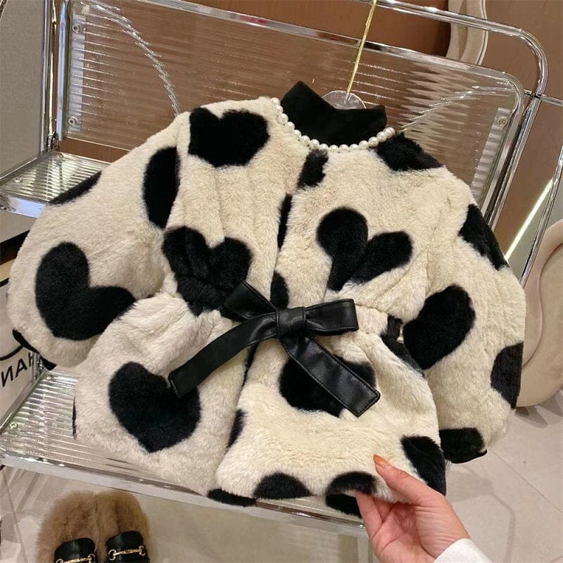 Casaco Infantil Feminino Corações