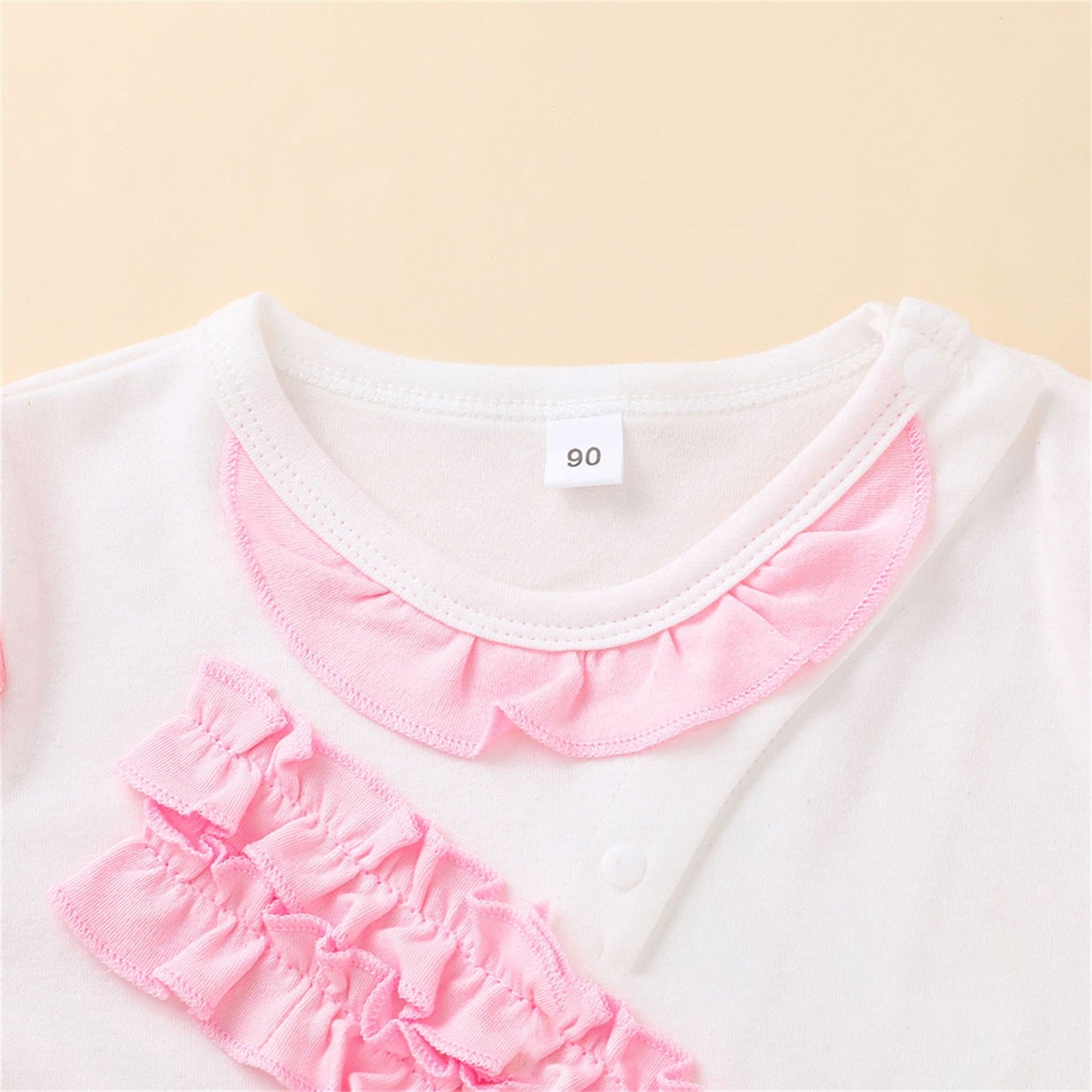 Macacão Infantil Feminino Babadinho com Touca