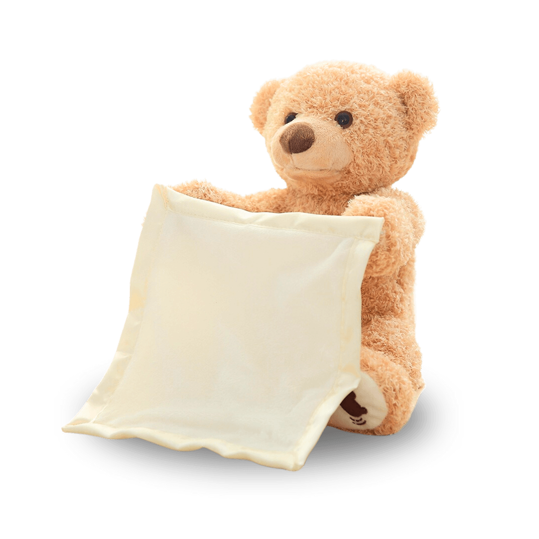 Urso de Pelúcia Interativo - Esconde-esconde