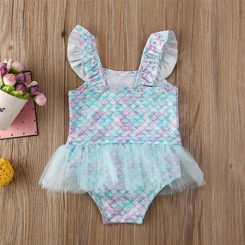 Maiô Infantil Sereia Sainha