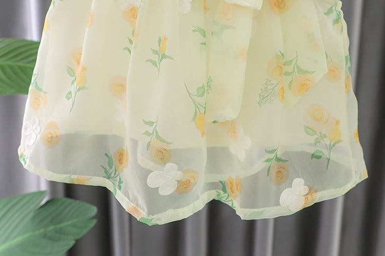 Conjunto Infantil Verão Florzinhas