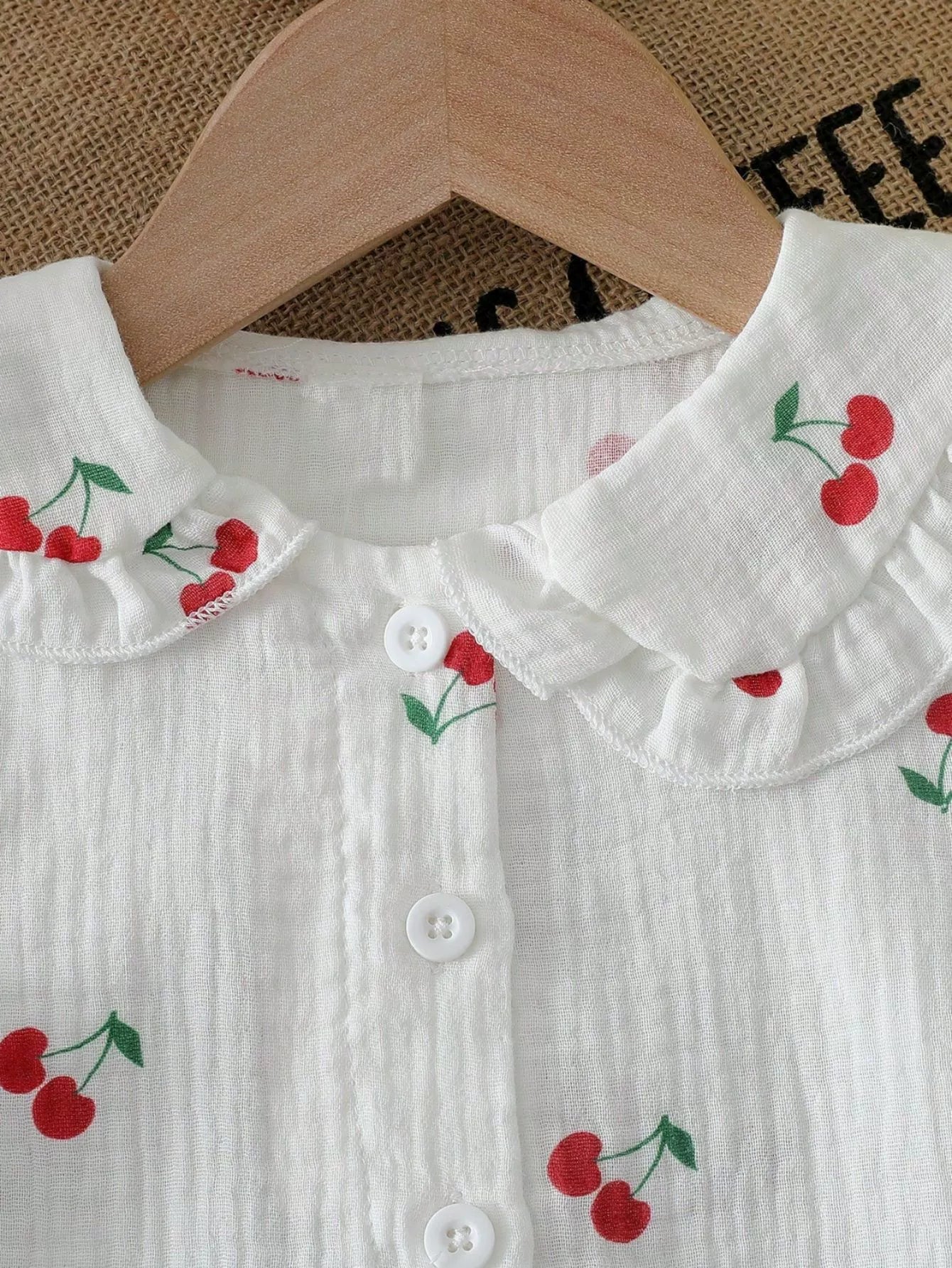 Conjunto Infantil Feminino Cerejinhas