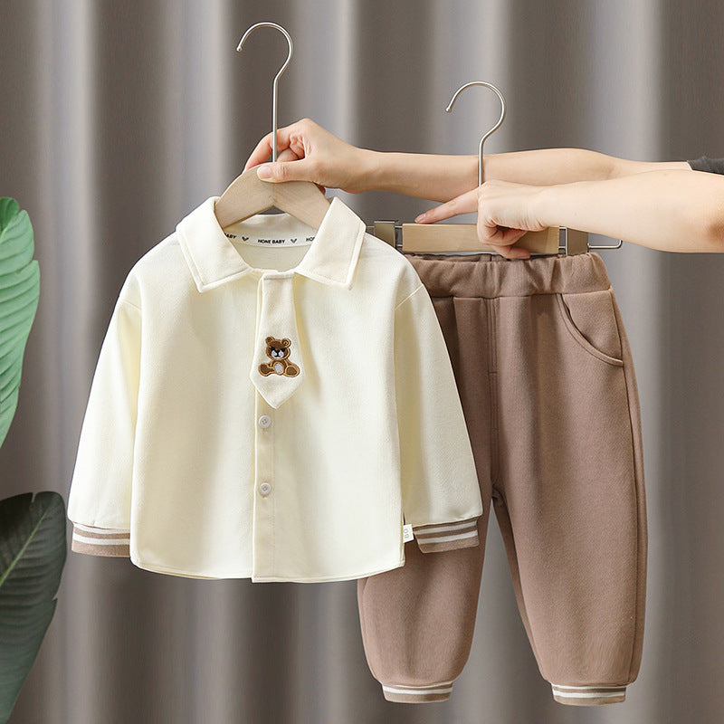 Conjunto Infantil Masculino 3 Peças Gravatinha