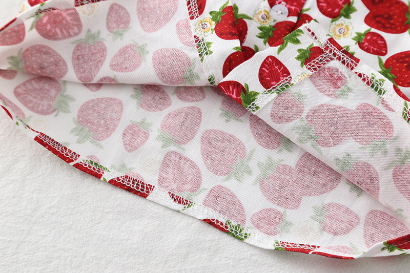 Conjunto Infantil 3 Peças Moranguinhos