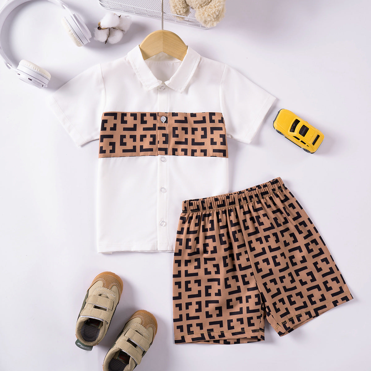 Conjunto Infantil Masculino F Moderno