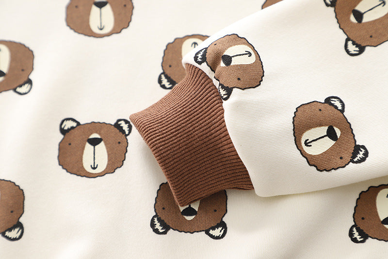 Conjunto Infantil Jardineira + Blusa Ursinhos