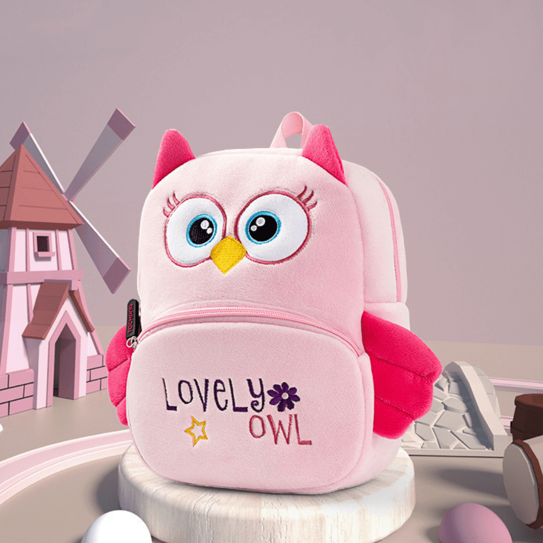 ZooChila – Mochila Infantil de Pelúcia com Design de Animais para Acompanhar as Aventuras dos Pequenos🐾