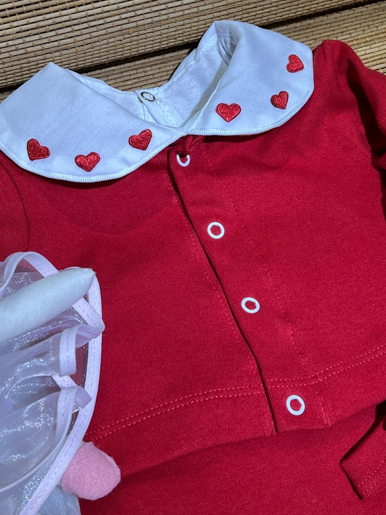 Kit saída maternidade Laís em fio egípcio