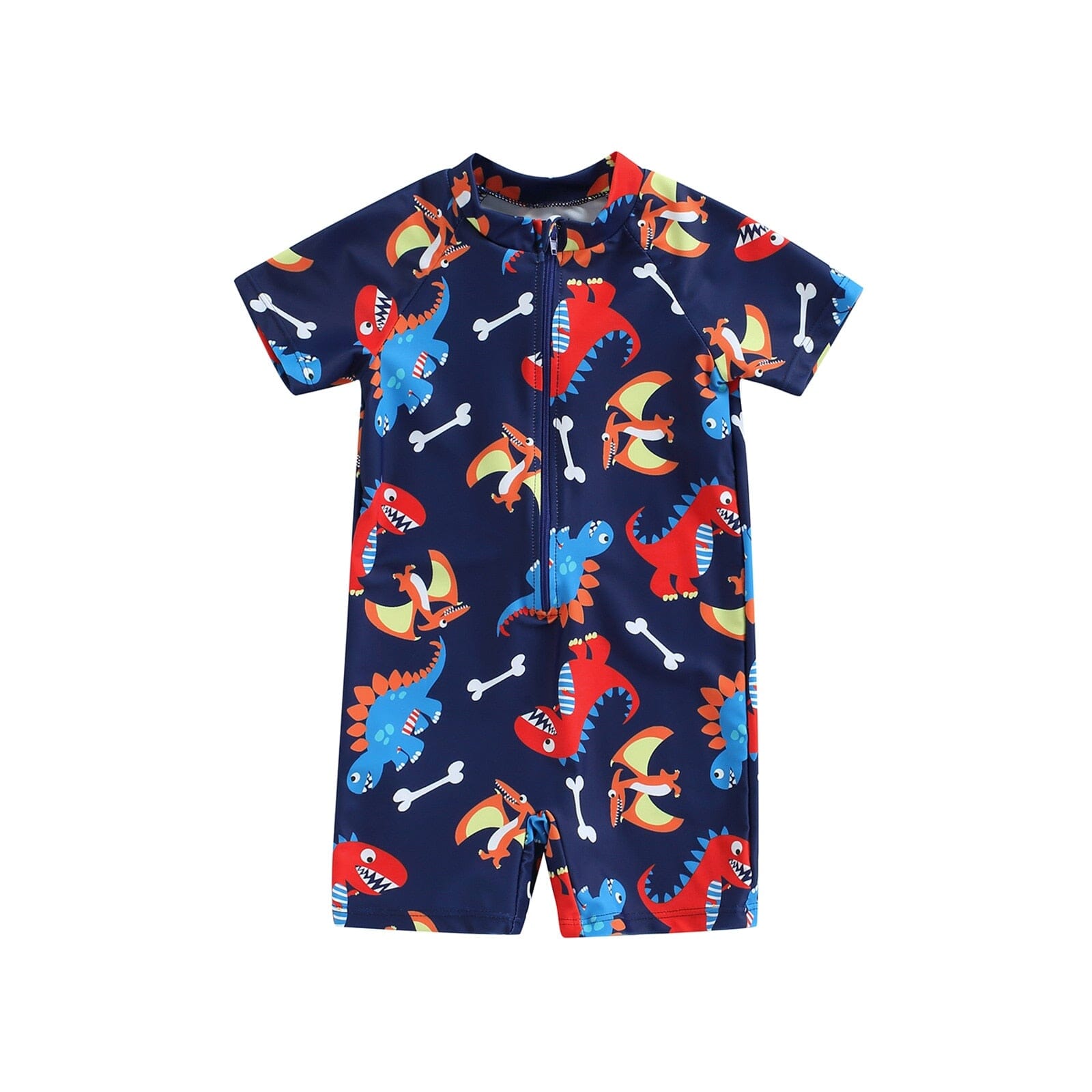 Macaquinho Praia Infantil Masculino Dino