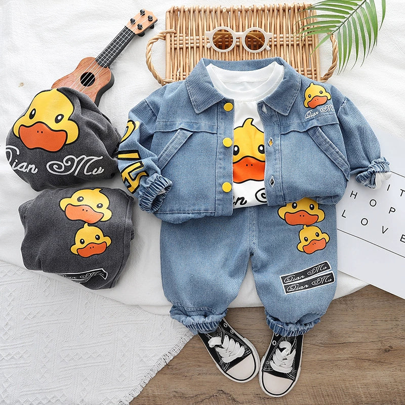 Conjunto Infantil 3 Peças Patinho