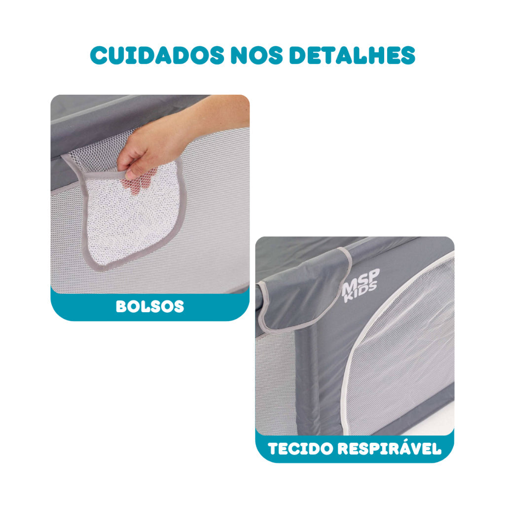 Chiqueiro Cercado para Bebês Brincarzi