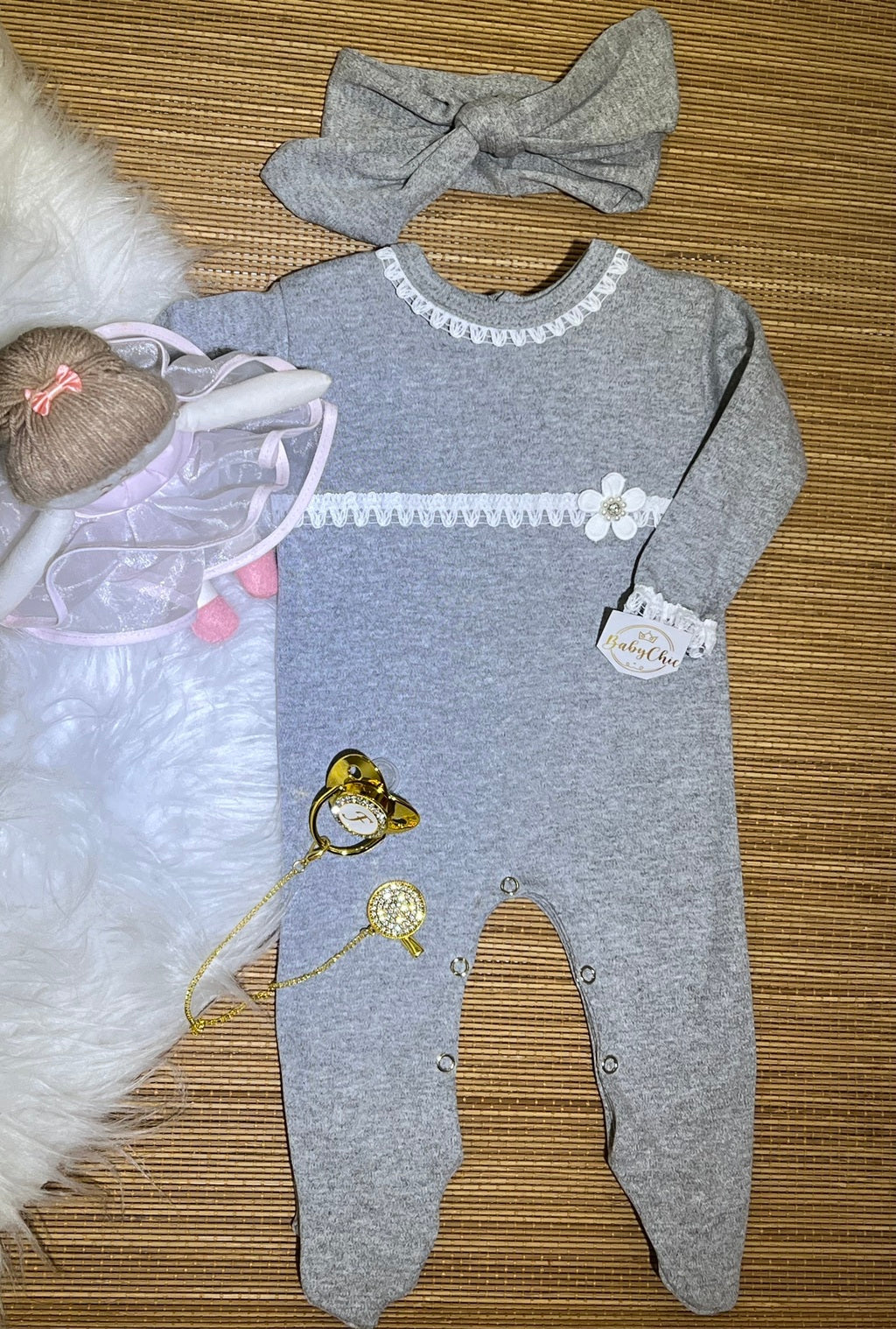 Macacão em fio Egípcio Luiza