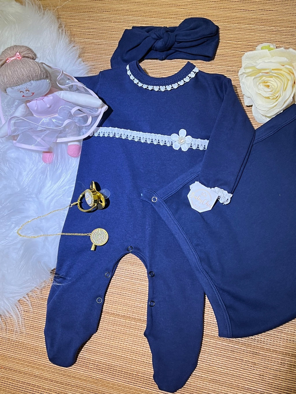 Macacão em fio Egípcio Luiza