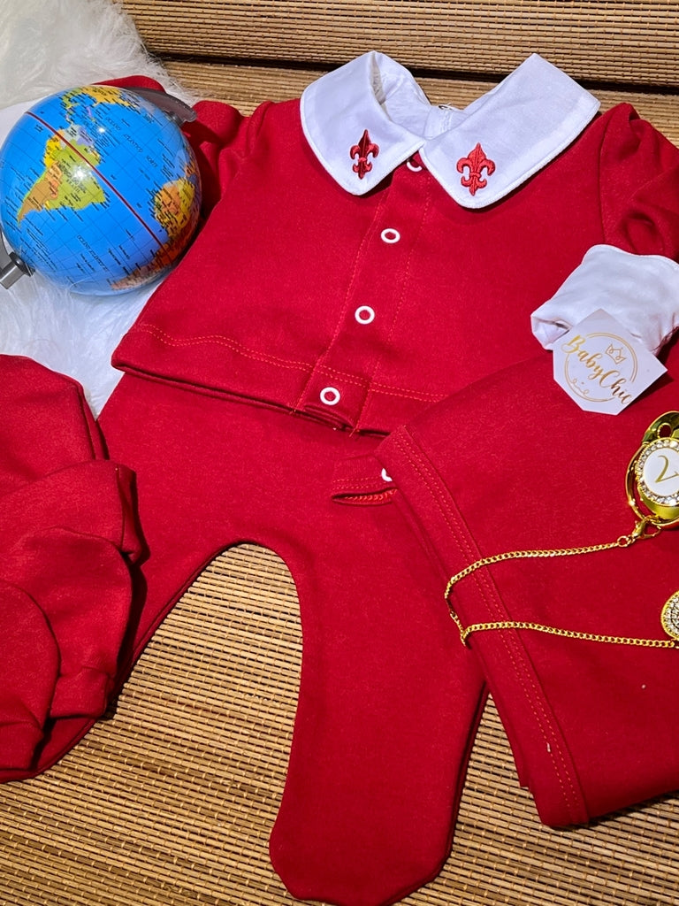 Kit saída maternidade Raian em fio egípcio