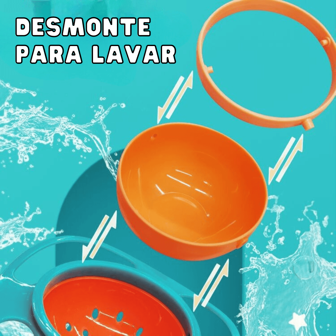 Tigela Giratória 360° - Anti-Derramamento