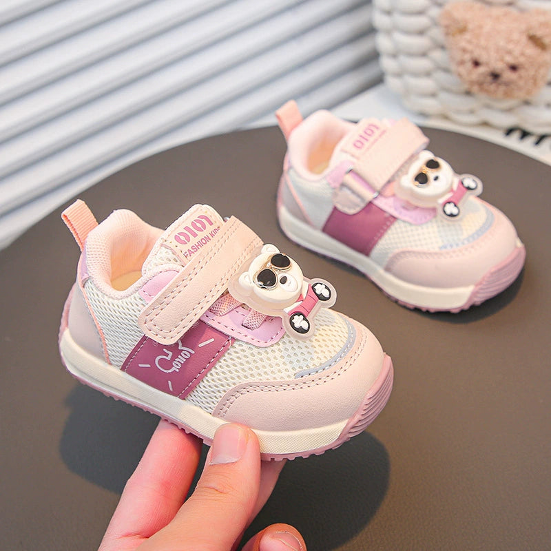 Tênis Infantil Velcro Ursinho