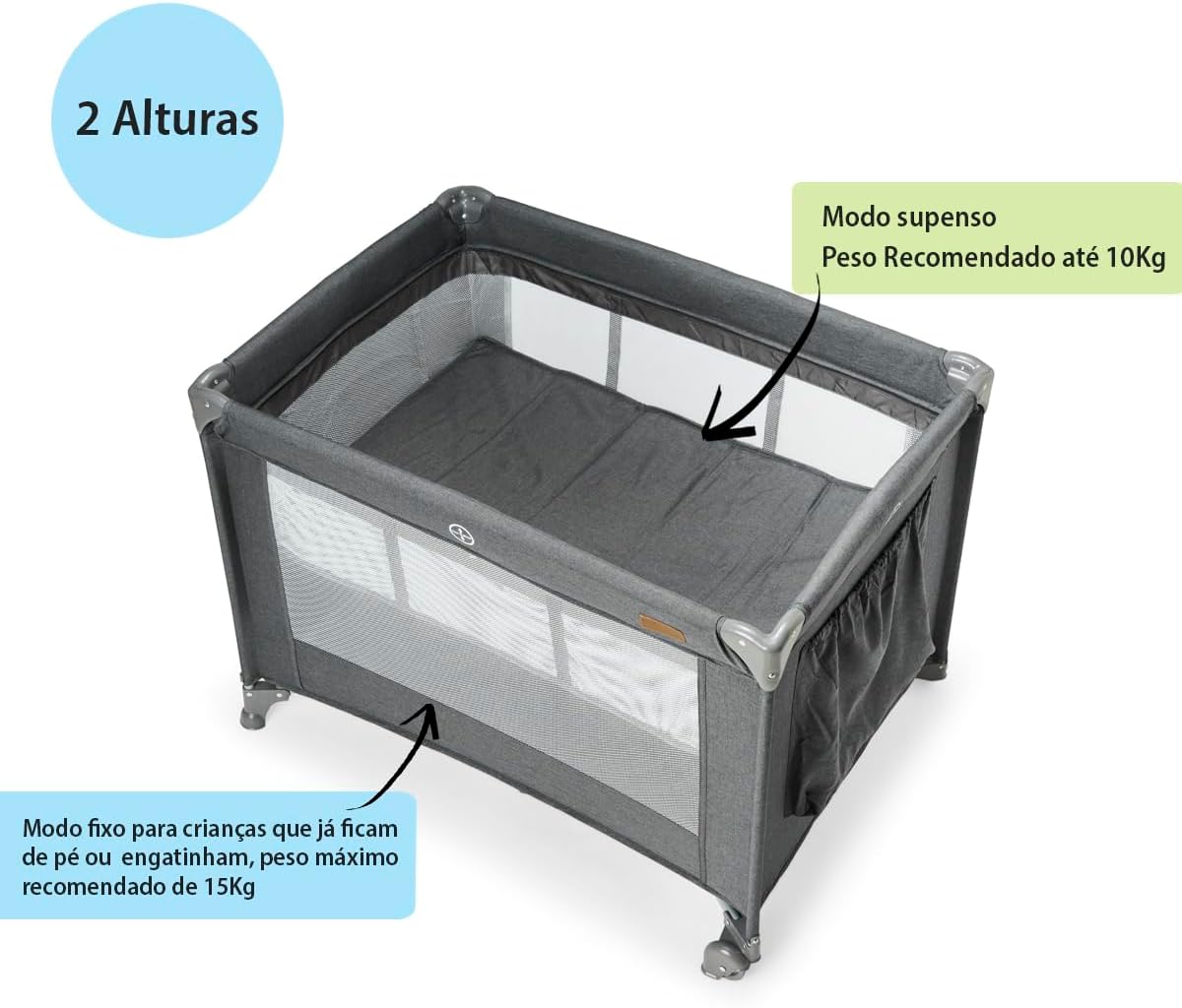 Berço Portátil Chiqueirinho (Mega Max)