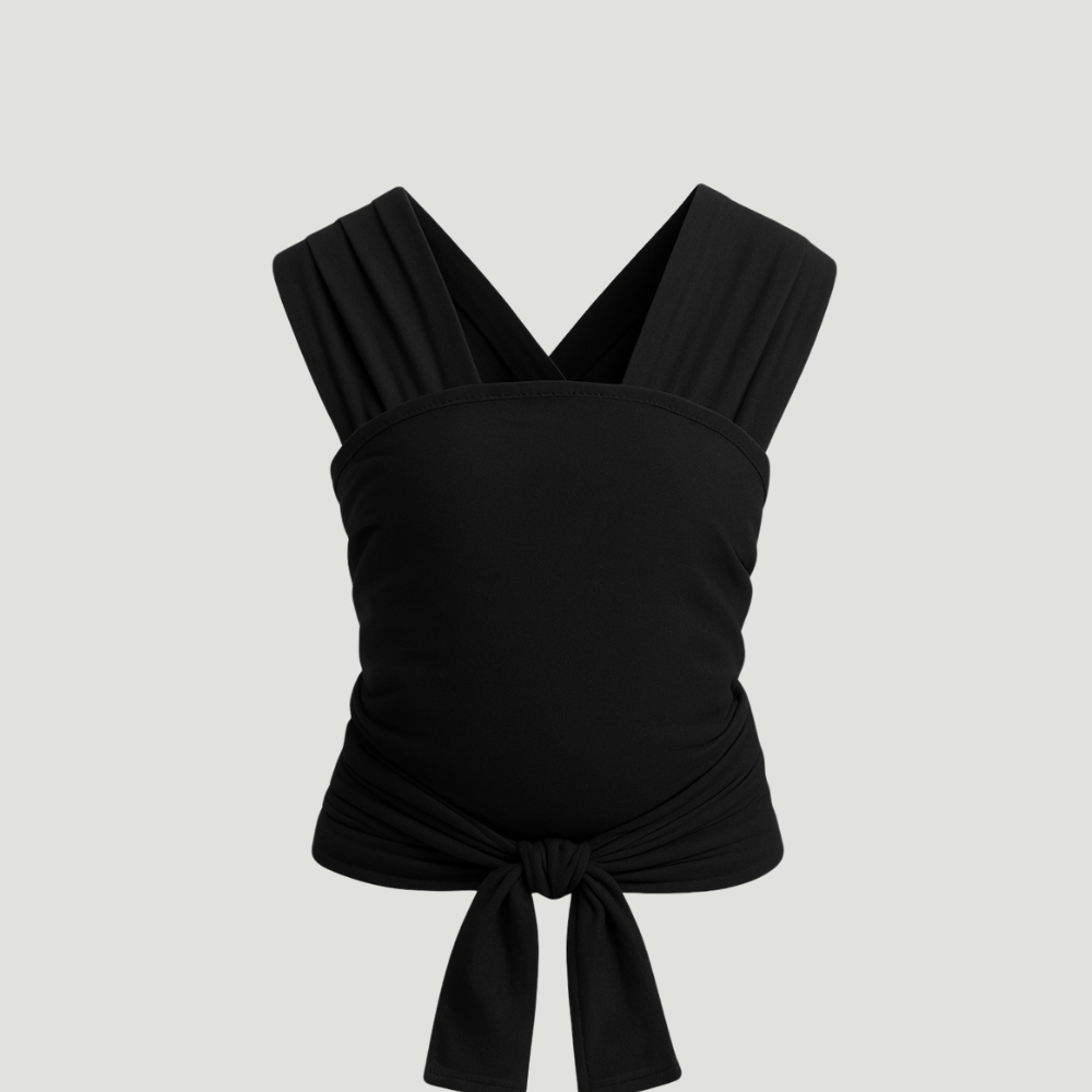 Sling Canguru Carregador De Bebê Econômico Black