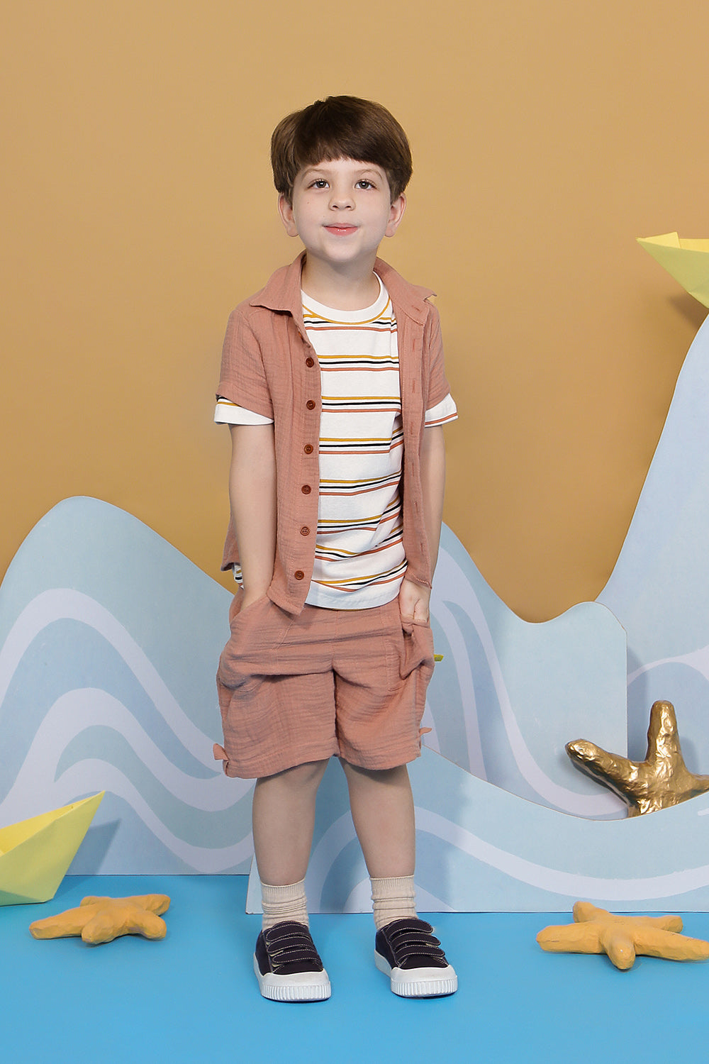 Conjunto Infantil Terra Cota