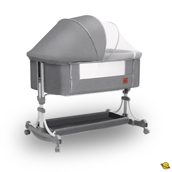 Berço Portátil Sleep (Balanço, Mosquiteiro e Abertura Lateral)