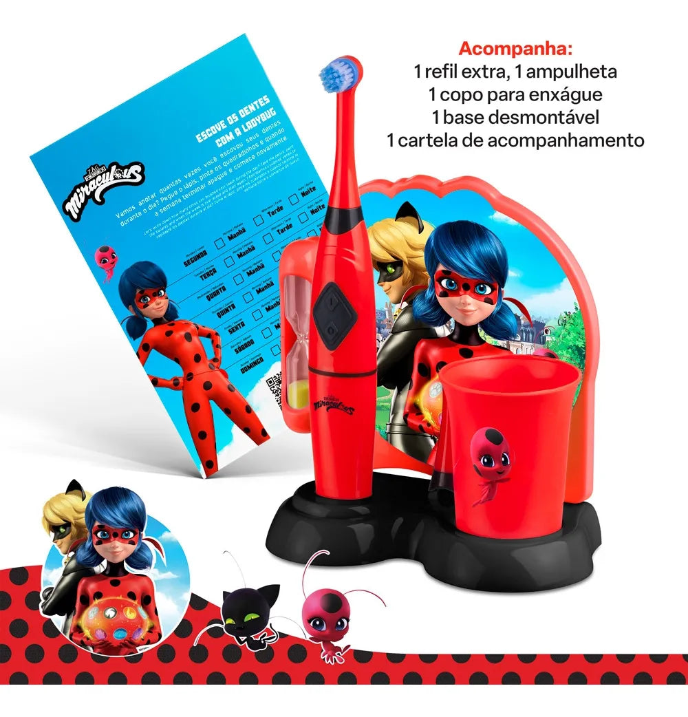 Escova Infantil Elétrica Mágica Kids