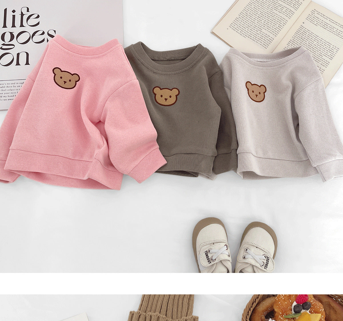 Conjunto Infantil Moletinho Ursinho