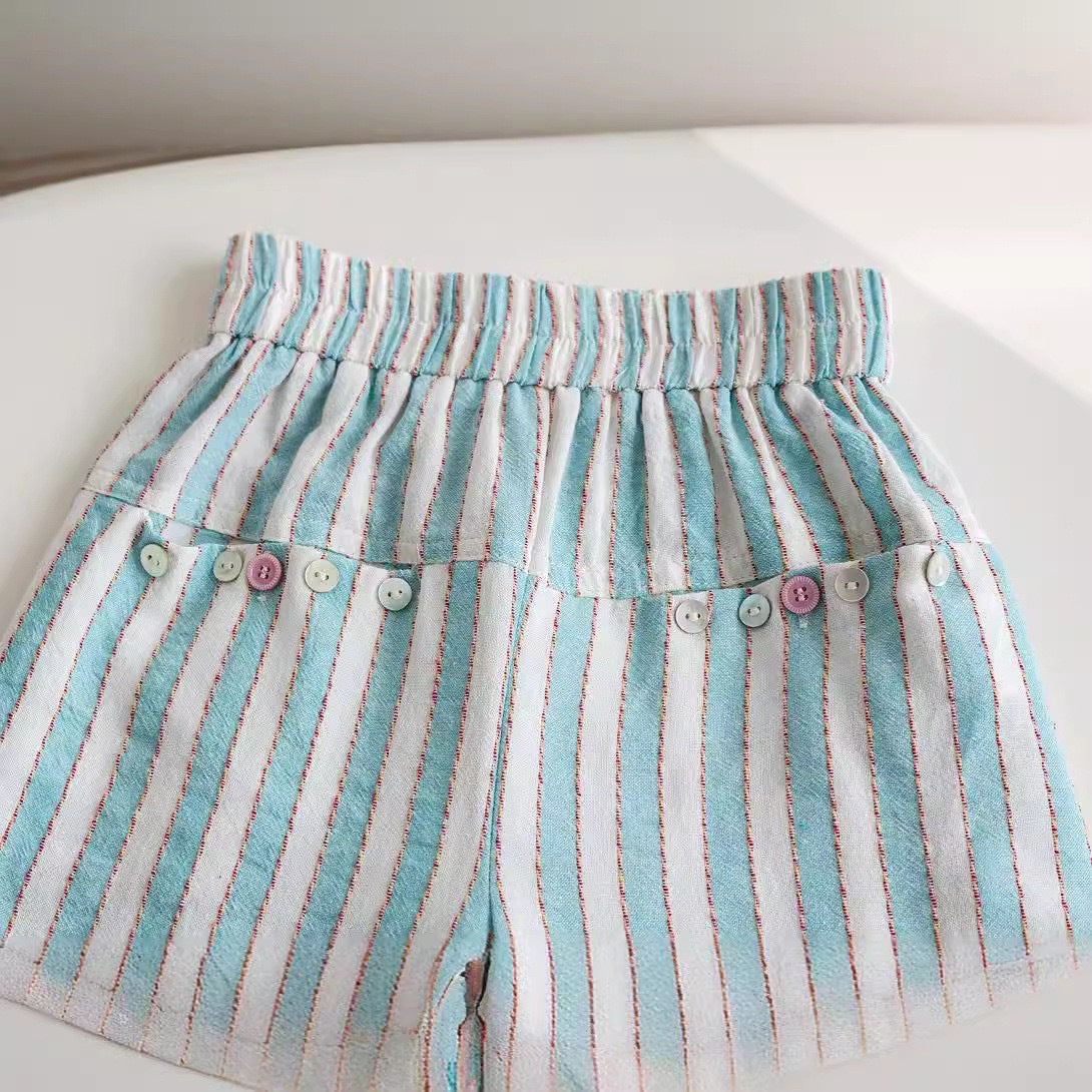 Conjunto Infantil Feminino Laço Lístras