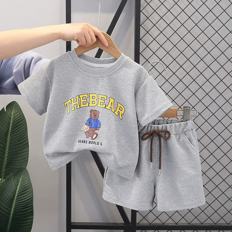 Conjunto Infantil Masculino Ursinho