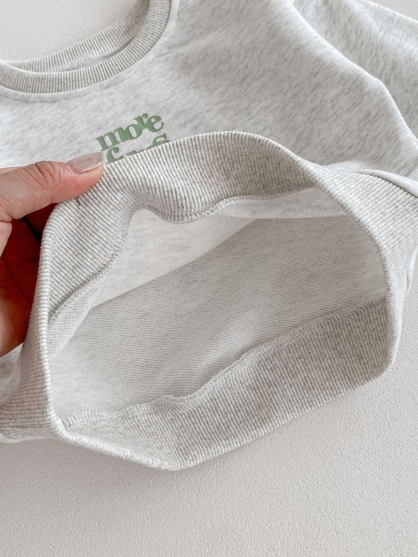 Conjunto Infantil Moletinho Letras