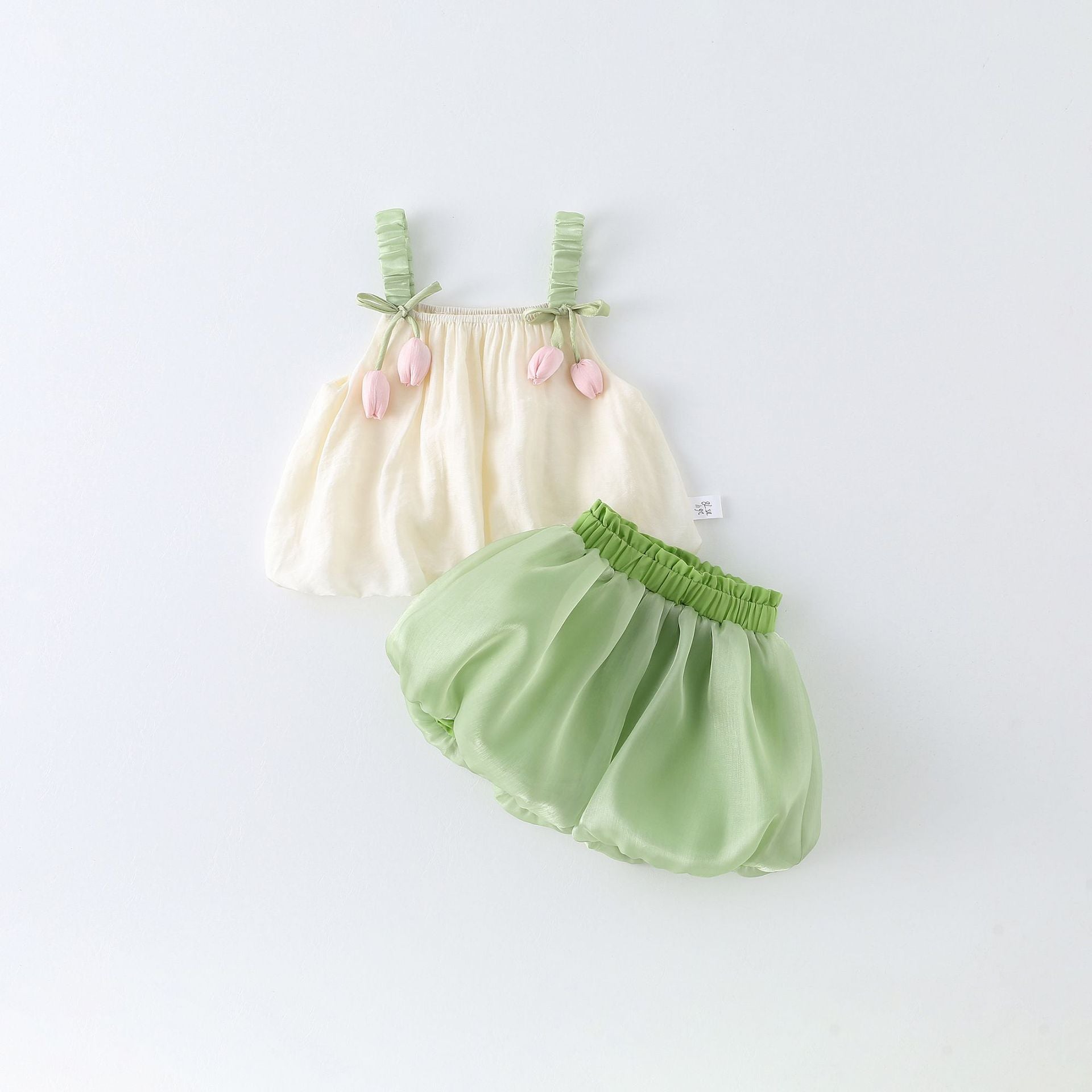 Conjunto Infantil Feminino Boutique Tulipas