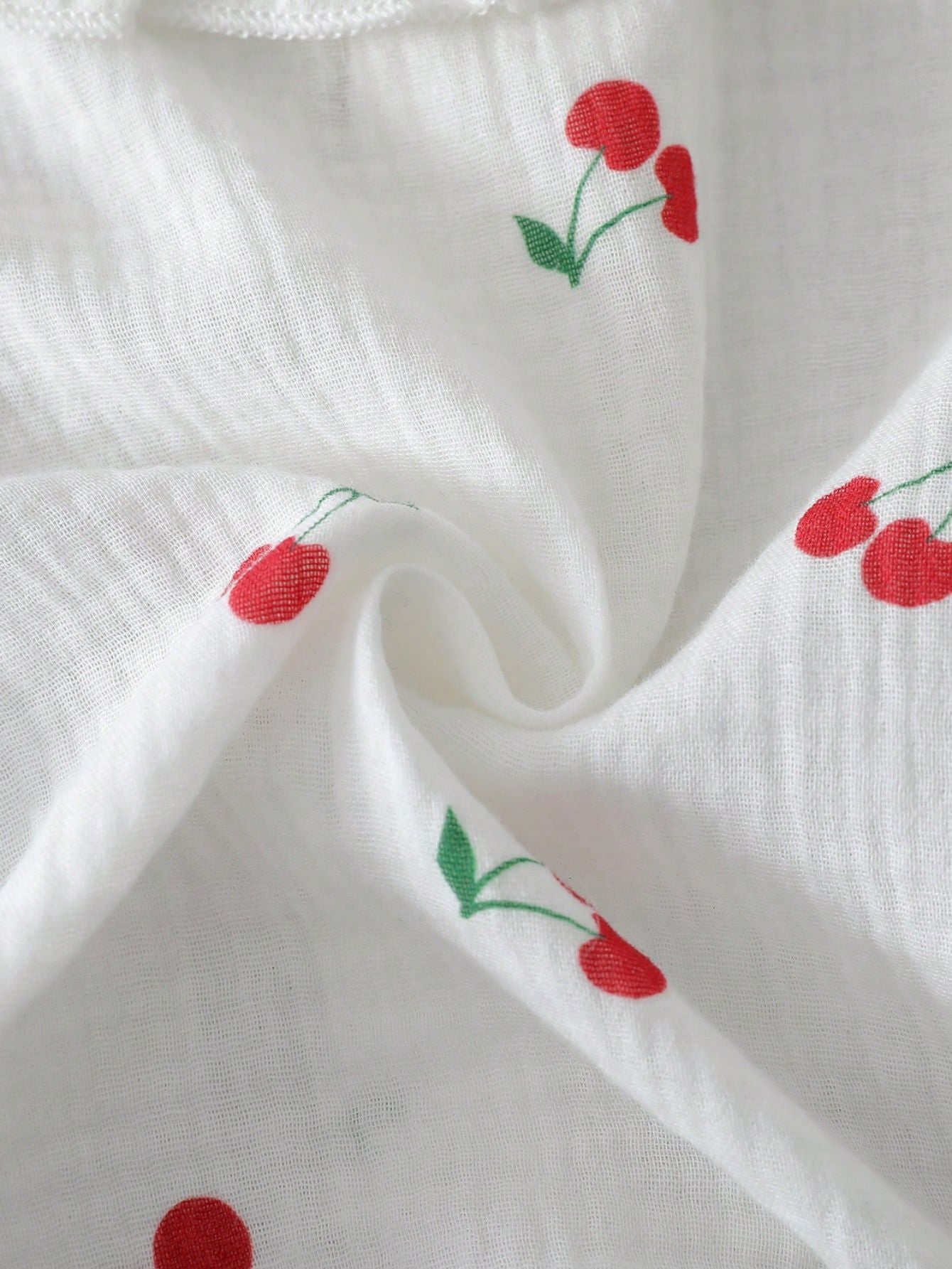 Conjunto Infantil Feminino Cerejinhas