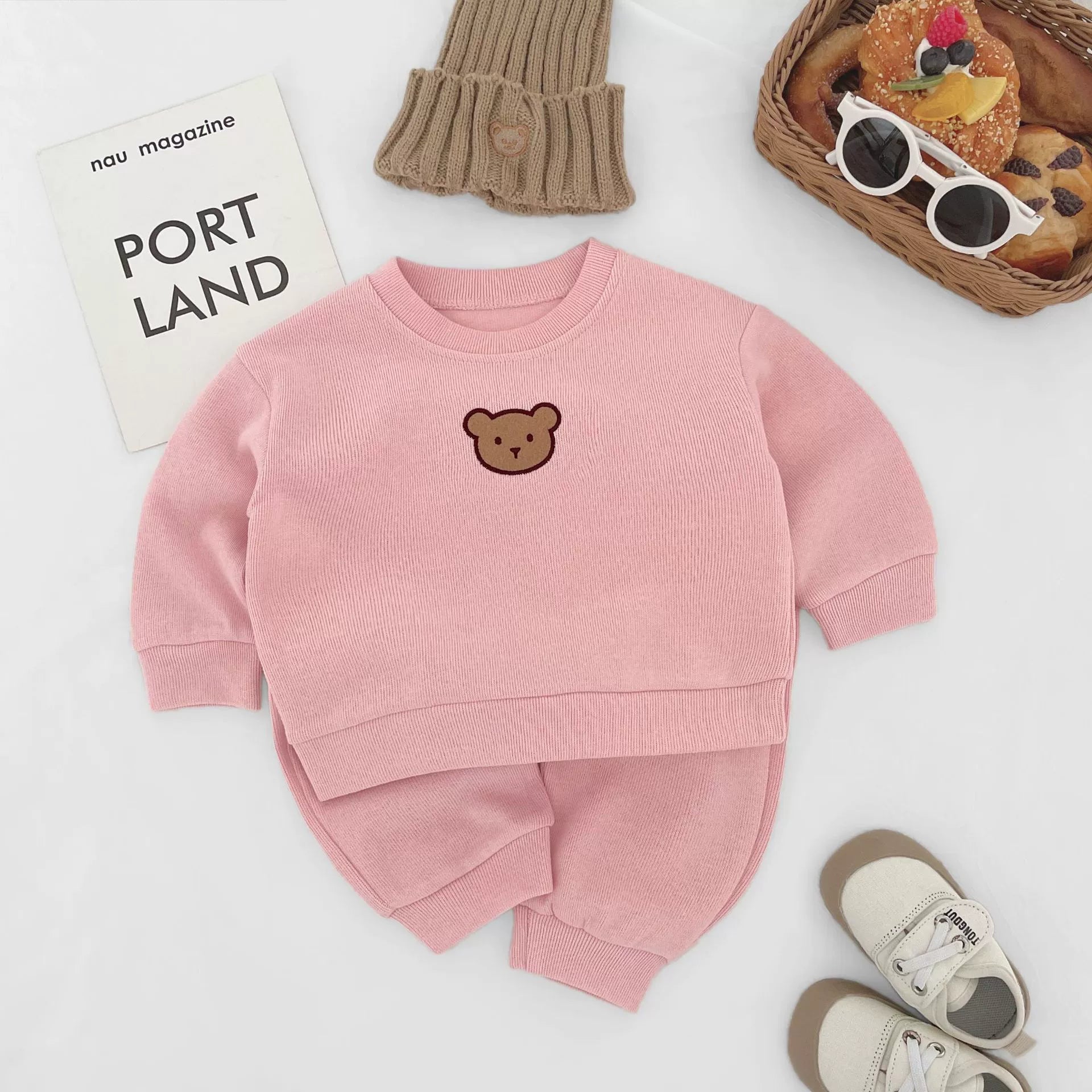 Conjunto Infantil Moletinho Ursinho