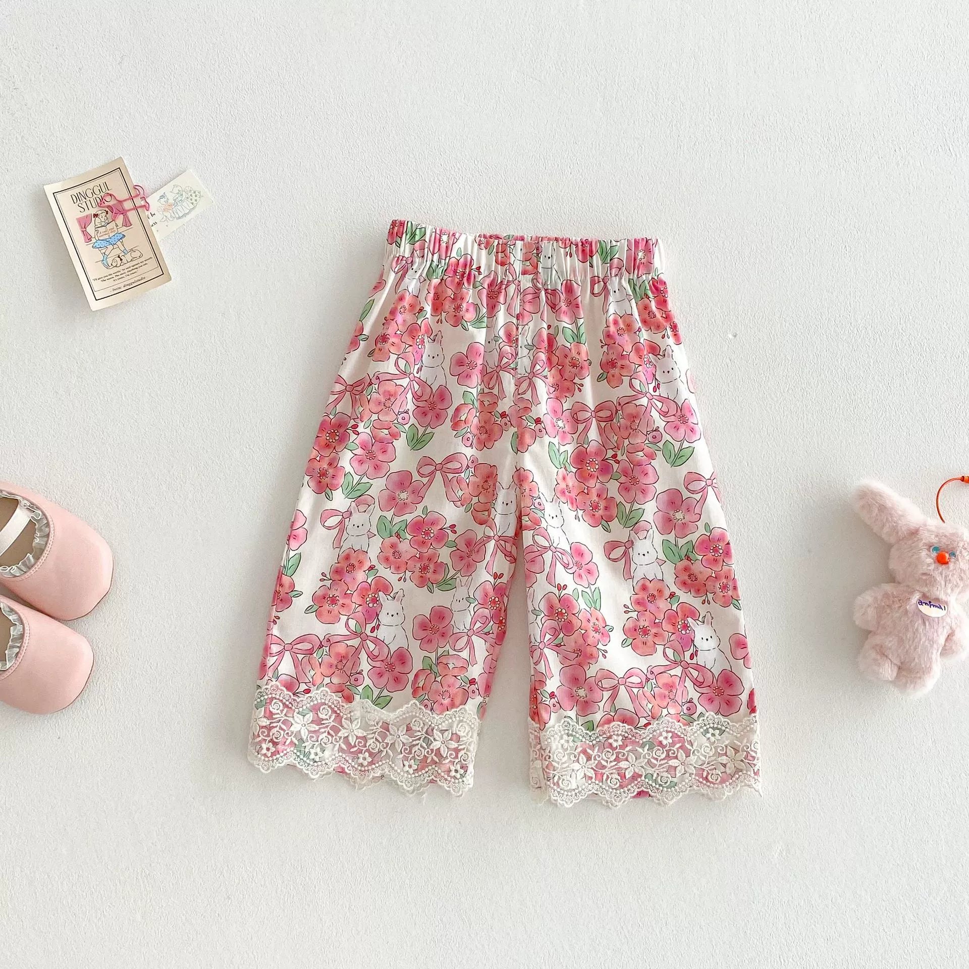 Conjunto Infantil Feminino Delicado Florzinhas
