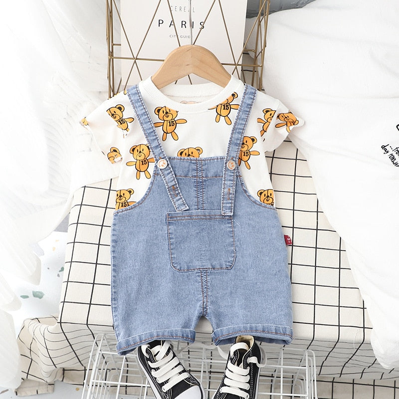 Conjunto Infantil Masculino Bolsinho