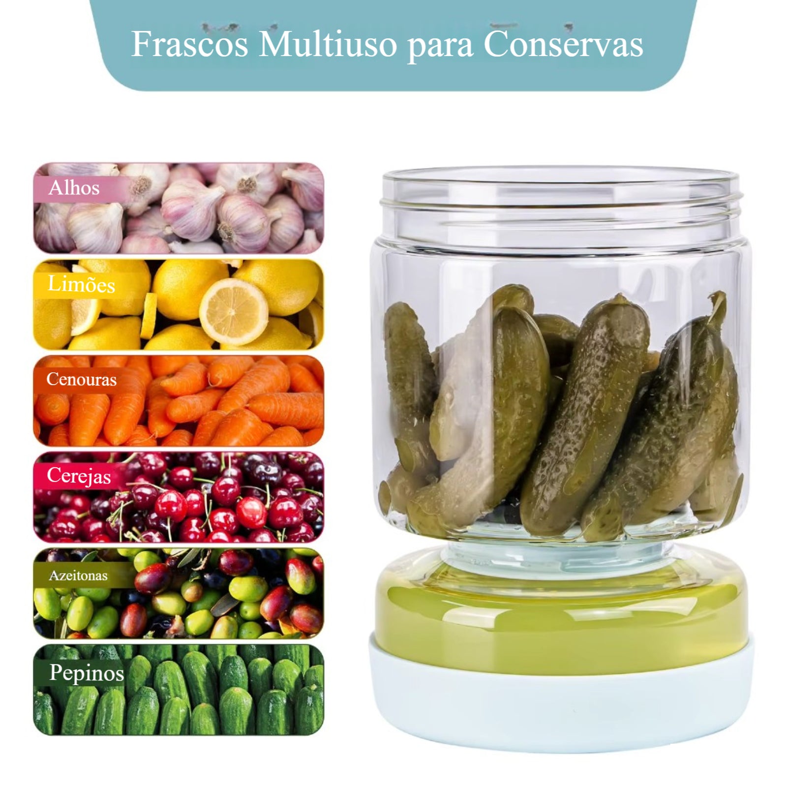 Porta Alimentos em Conserva