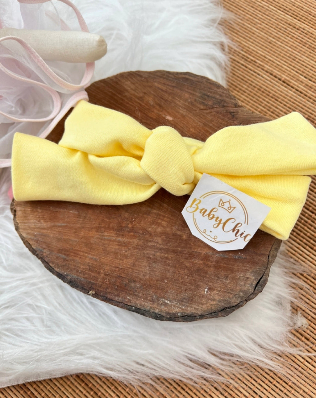 Lacinho Basic baby em fio egípcio