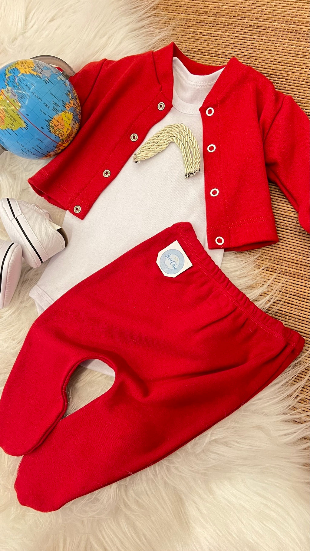 Kit estilosinho em fio egípcio hipoalergênico