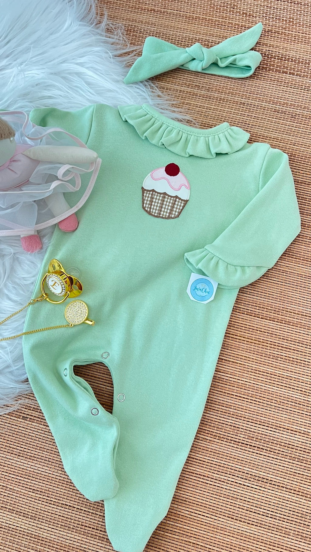 Macacão cap cup em fio egípcio