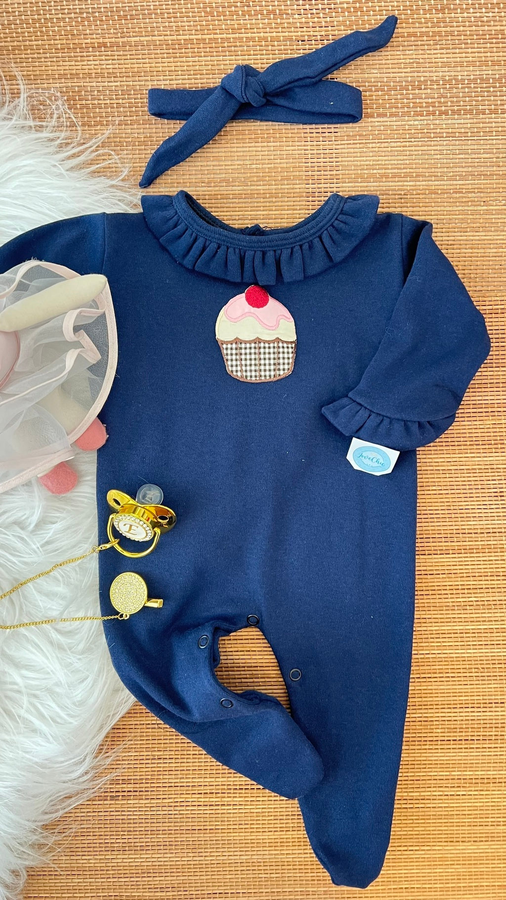 Macacão cap cup em fio egípcio