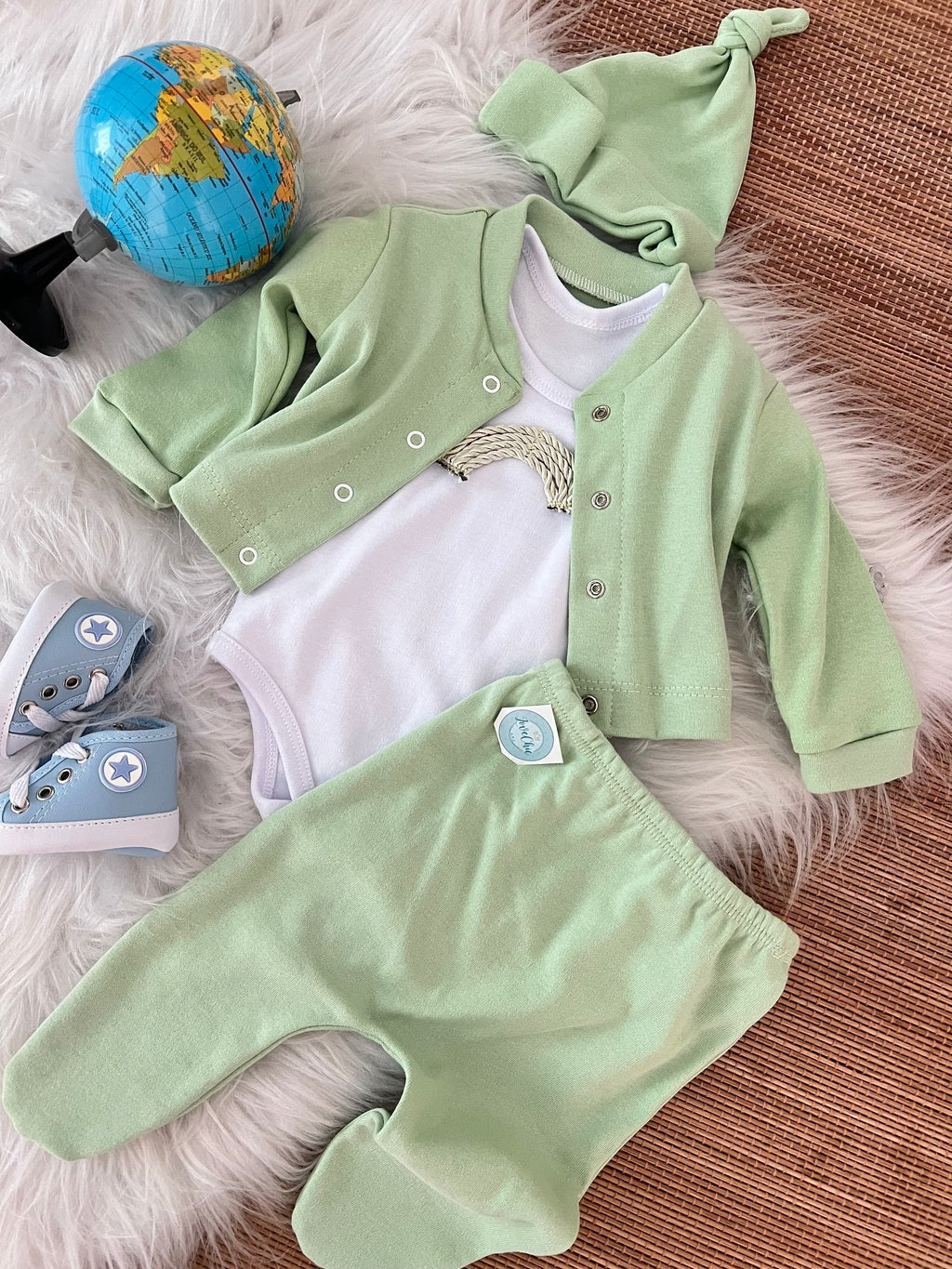 Kit estilosinho em fio egípcio hipoalergênico