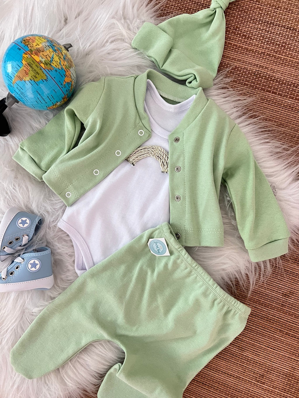 Kit estilosinho em fio egípcio hipoalergênico