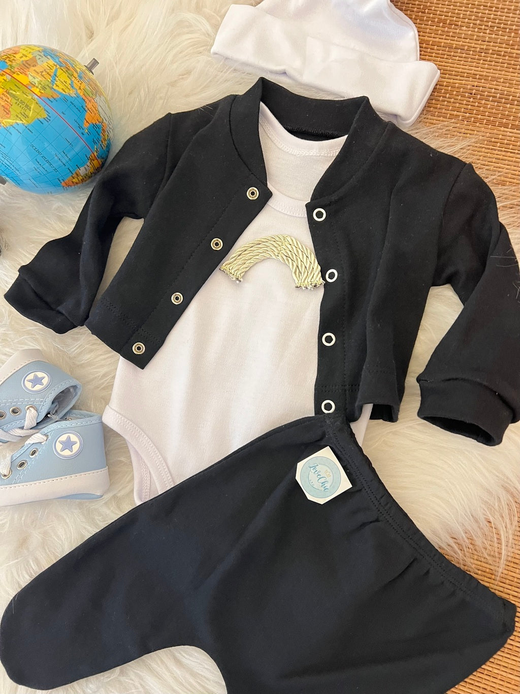 Kit estilosinho em fio egípcio hipoalergênico