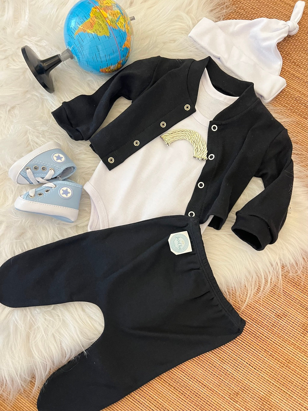 Kit estilosinho em fio egípcio hipoalergênico