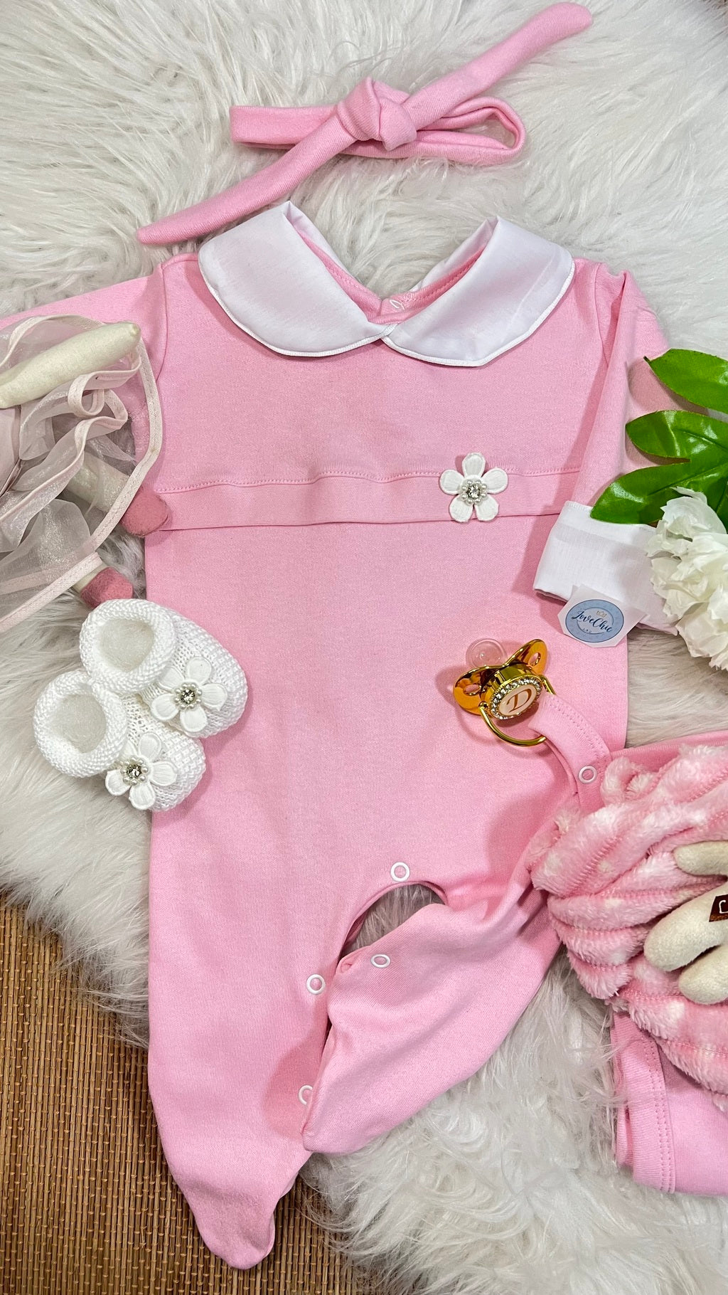 Macacão loren em fio egípcio