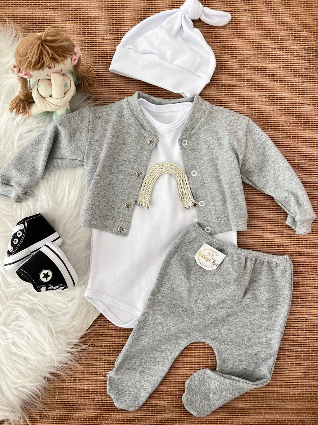 Kit estilosinho em fio egípcio hipoalergênico