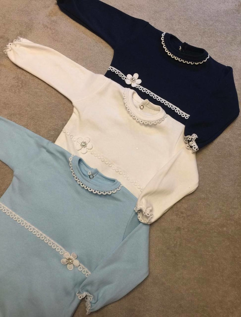 Macacão Luiza em fio egípcio hipoalergênicos